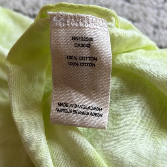 Grey state td Imogene yellow shirt S - Picture 5 of 5